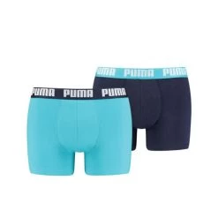 Puma Basic Boxer 2P - 796 Aqua Blue