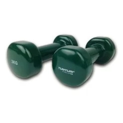 Tunturi Vinyl Dumbels 2,0 Kg - Groen