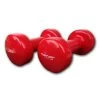 Tunturi Vinyl Dumbels 3,0 Kg - Rood