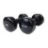 Tunturi Vinyl Dumbels 5,0 Kg - Zwart