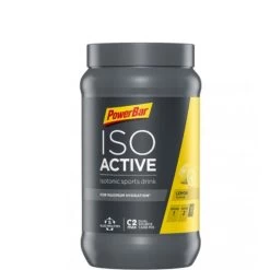 Powerbar Energie Drank Isoactive 600Gr Lemon - Geel