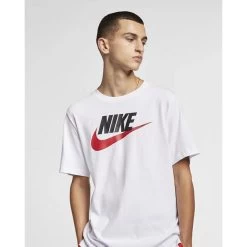 Nike Heren T-shirt Icon Futura - Wit
