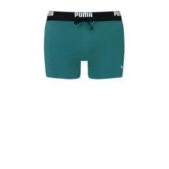 Puma Heren Zwemboxer Logo Swim Trunk - 017 Teal
