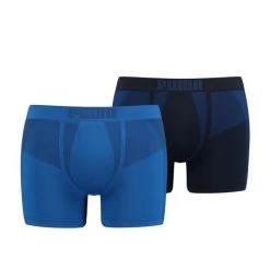 PUMA SEAMLESS ACTIVE BOXER 2P - 001 Blue