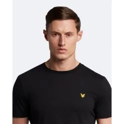 Lyle & Scott Lyle&sScott Casual T-shirt Martin - Z865 Jet Black -Trendy Deals Voor Actieve Lifestyles 037881 19 03 1
