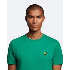 Lyle & Scott Lyle&sScott Casual T-shirt Martin - W856 Container Green -Trendy Deals Voor Actieve Lifestyles 037881 45 03 1