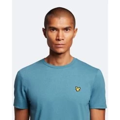 Lyle & Scott Lyle&sScott Casual T-shirt Martin - W855 Nebula -Trendy Deals Voor Actieve Lifestyles 037881 91 03 1