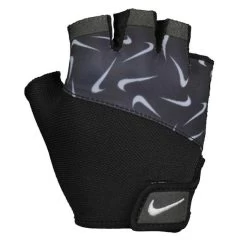 Nike Dames Fitnesshandschoen Printed Gym Elemental - Zwart