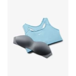 Nike Dames Sportbh Dri-Fit Swoosh Womens Medium - 416 Baltic Blue -Trendy Deals Voor Actieve Lifestyles 040912 30 02 1