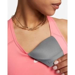 Nike Dames Sportbh Dri-Fit Swoosh Womens Medium - 612 Coral/Chalk/White -Trendy Deals Voor Actieve Lifestyles 040912 63 03 1