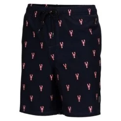 Falcon Heren Zwemshort Dray - R076 Lobster