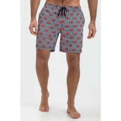 Falcon Heren Zwemshort Dray - N112 Star&Stripes