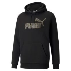 Puma Heren Trui Graphic Hoodie Fleece - 051 PUMA BLACK