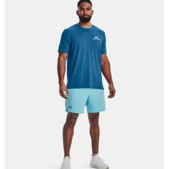 Under Armour Heren Fitness T-shirt Rush Energy - 899 Blue -Trendy Deals Voor Actieve Lifestyles 041671 39 02 1