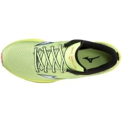 Mizuno Heren Hardloopschoen Wave Rebellion - 02 Neolime/Wht/Neonflame -Trendy Deals Voor Actieve Lifestyles 042324 41 02 1