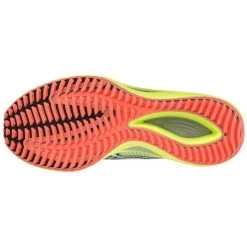 Mizuno Heren Hardloopschoen Wave Rebellion - 02 Neolime/Wht/Neonflame -Trendy Deals Voor Actieve Lifestyles 042324 41 04 1