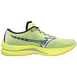 Mizuno Heren Hardloopschoen Wave Rebellion - 02 Neolime/Wht/Neonflame