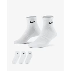 Nike Unisex Casualsokken Everyday Cushion - Wit