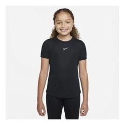 Nike Meisjes Fitness T-shirt One Big Girl - Zwart