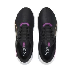 Puma Dames Fittnes Schoenen Lex WN S - 003 PUMA BLACK-DEEP ORCHID -Trendy Deals Voor Actieve Lifestyles 043513 11 03 1