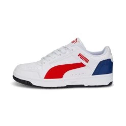 Puma Junior Casualschoenen REBOUND JOY LO JR - 009 PUMA WHITE-PUMA RED-BLAZIN