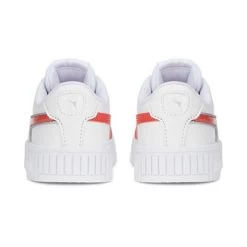 Puma Meisjes Sneakers CARINA 2.0 GLITZY PS - 001 PUMA WHITE-SALMON-PUMA SIL -Trendy Deals Voor Actieve Lifestyles 043521 12 03 1