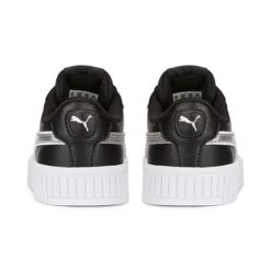 Puma Meisjes Sneakers CARINA 2.0 GLITZY PS - 002 PUMA BLACK-PUMA SILVER-PUM -Trendy Deals Voor Actieve Lifestyles 043521 19 03 1