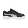 Puma Meisjes Sneakers CARINA 2.0 GLITZY PS - 002 PUMA BLACK-PUMA SILVER-PUM