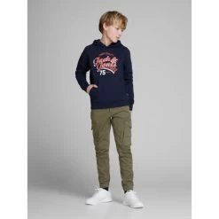 Jack & Jones Jack&Jones Jongens Spijkerbroek JPSTPAUL - 176065 Olive Night -Trendy Deals Voor Actieve Lifestyles 043668 40 02 1