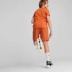 Puma Junior T-shirt Ess+ 2 Col Logo - 095 Chili Powder -Trendy Deals Voor Actieve Lifestyles 043716 60 02 1