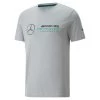 Puma Heren T-shirt MAPF1 Ess Logo Tee - 002 Mercedes Team Silver