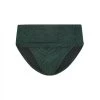 WOW Dames Bikini Broek Flipover Bikini Brief - 1468 Jacquard Zebra Green