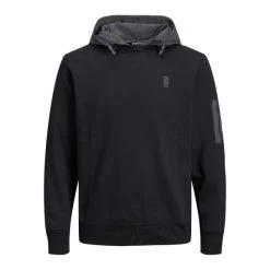 Jack & Jones Jack&Jones Heren Hoodie JCOELVIN SWEAT HOOD LN - 178012 Black
