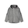 NAME IT Name-it Jongens Jacket NKMMAX JACKET SLEEVE BAND - 179855 Dark Grey Melange