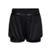 Only Dames Short ONPMALIA MESH LOOSE TRAIN - Zwart