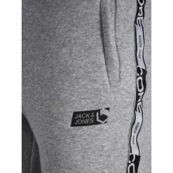 Jack & Jones Jack&Jones Jongens Short JPSTTATE SWEAT SHORTS KA - 179085001 Light Grey Melange/U -Trendy Deals Voor Actieve Lifestyles 044069 21 02 1