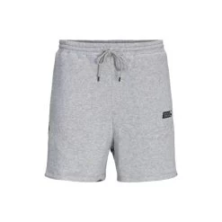Jack & Jones Jack&Jones Jongens Short JPSTTATE SWEAT SHORTS KA - 179085001 Light Grey Melange/U