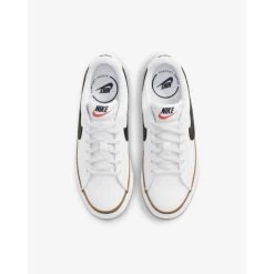Nike Junior Casualschoen NIKE COURT LEGACY BIG - 102 WHITE/BLACK-DESERT OCHRE-G -Trendy Deals Voor Actieve Lifestyles 044096 06 03 1