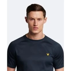 Lyle & Scott Lyle&Scott Heren T-shirt Core Raglan - Z271 Dark Navy -Trendy Deals Voor Actieve Lifestyles 044247 39 03 1