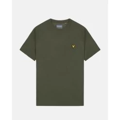 Lyle & Scott Lyle&Scott Heren T-shirt Core Raglan - X65 Cactus Green