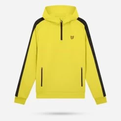 Lyle & Scott Lyle&Scott Heren Hoodie Sleeve Tape - J60 Maize