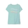 NAME IT Name-it Meisjes T-shirt NKFFULINA SS SLIM TOP - 277298 Glacier