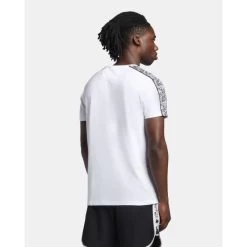 Lyle & Scott Lyle&Scott Heren T-shirt Flyer - 626 White -Trendy Deals Voor Actieve Lifestyles 044352 09 02 1