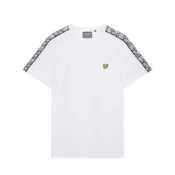 Lyle & Scott Lyle&Scott Heren T-shirt Flyer - 626 White