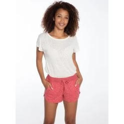 Protest Dames Short PRTFLOWERY - 867 Cottagerust -Trendy Deals Voor Actieve Lifestyles 044560 81 02 1