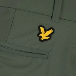 Lyle & Scott Lyle&Scott Heren Golf Short Airlight - Cactus Green -Trendy Deals Voor Actieve Lifestyles 044894 40 02