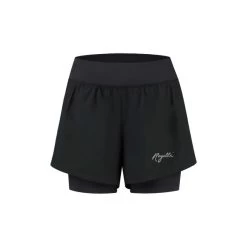 Rogelli Dames Short 2-in-1 Essential - Zwart