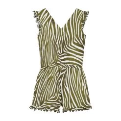 Shiwi Meisjes Jumpsuit Antiqua - 779 Palmtree Green -Trendy Deals Voor Actieve Lifestyles 044970 49 03 1
