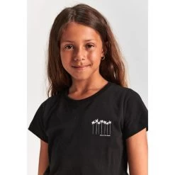 Shiwi Meisjes T-shirt Tahiti - 999 Balck -Trendy Deals Voor Actieve Lifestyles 044972 10 04 1