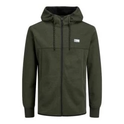 Jack & Jones Jack&Jones Heren Hoodie JCOAIR SWEAT ZIP HOOD - Forst Night